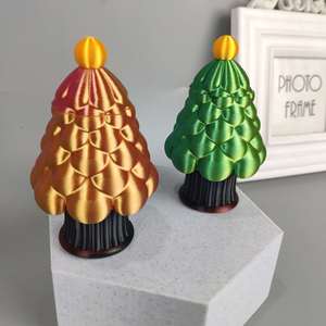 Ornement de sapin de Noël populaire en forme d'épée rétractable en verre imprimée en 3D, échelle 1/12, jouet créatif en forme d'épée de Noël, cadeau - Product Image 6