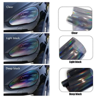 Film vinyle de protection des phares de voiture Film vinyle pour phares et feux arrière Accessoires de voiture à haute brillance et rejet d'UV