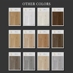 Revêtement de sol SPC imperméable de 9 pouces de large 7mm 6mm 20mil Planche de vinyle flottante LVP avec sol de 6mm pour zones humides - Product Image 4