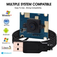 Kamera web 5MP CCTV HD 2592x1944 CMOS OV5640 UVC modul kamera kecil USB 30X25mm untuk pemindai, printer 3D, pengawasan sederhana,