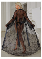 Chemise de nuit d'été respirante en dentelle sexy Feiyun, pyjama pour femmes, vêtements de maison, modèle col en V