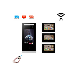 Hiwink video cửa liên lạc ngoài trời kiểm soát truy cập hệ thống cổng chính trạm với video không dây <span class=keywords><strong>intercom</strong></span> IC/NFC Home an ninh Kit - Product Image 2
