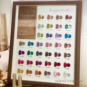 ชุดยาทาเล็บเจลตาแมว 36 สี แบบลอกออกได้ ใช้กับยูวีและแอลอีดี พร้อมการ์ดสีเคลือบเงา แม่เหล็กสำหรับทำเล็บ ขายส่งสำหรับร้านทำเล็บ - Product Image 5