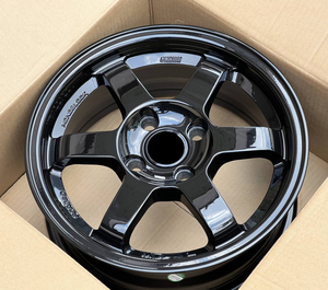 ล้อฟอร์มฟอร์ม 4x100 ขนาด 15 14 นิ้ว สีบรอนซ์ สำหรับรถยนต์ JDM รุ่น 240SX Accord RX-7 ล้ออัลลอยด์อะลูมิเนียม <span class=keywords><strong>TE37</strong></span> ใช้ได้กับ <span class=keywords><strong>Civic</strong></span> GTR MX-5 Miata - Product Image 5