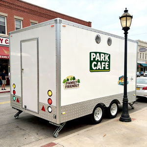 Remolque <span class=keywords><strong>de</strong></span> Comida para Centros Comerciales que Ofrece Waffles <span class=keywords><strong>de</strong></span> Burbujas, Crepas, Gelato y Bebidas <span class=keywords><strong>de</strong></span> <span class=keywords><strong>Café</strong></span> Especiales - Product Image 1