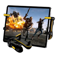 Gâchette PUBG à quatre doigts, bouton tactile, joystick de jeu, contrôleur de jeu à vitesse réglable