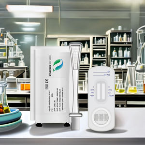 THC COC AMP MET 구강 타액 신속 검사 키트 플라스틱 수동 힘으로 만든 병리학 분석 장비 - Product Image 2