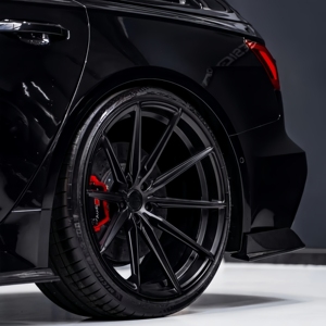 Jantes forgées SHIN en aluminium noir satiné, concaves profondes, forgées 5x112 5x120 15-26 pouces pour <span class=keywords><strong>AUDI</strong></span> <span class=keywords><strong>RS4</strong></span>/5F8X M3/4 G8X 20/21 - Product Image 1