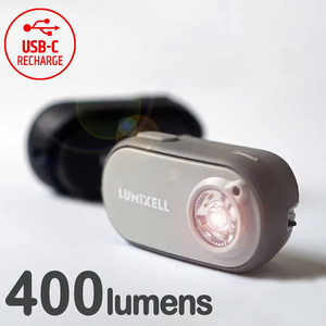 Linterna Frontal LED Unisex Recargable de 400LM, 700mAh, Portátil, IPX4, 6 Modos, 20 Horas de Duración, con Estuche de Carga - Product Image 1