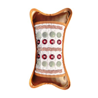 Venta caliente de fábrica al por mayor personalizado calefacción cuello turmalina cama Jade masaje fotón terapia de luz roja almohada
