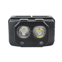 Lampe frontale anti-explosion Lontu 3W LED Spot Flood Light 3 modes d'utilisation Montage sur tête Clip de casquette Casque Utilisation IP66 Étanche