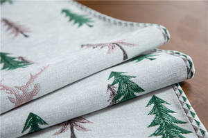 Chemins de <span class=keywords><strong>table</strong></span> en chenille vintage pour le Nouvel An, chemins de <span class=keywords><strong>table</strong></span> jacquard personnalisés pour les fêtes, chemins de <span class=keywords><strong>table</strong></span> pour les anniversaires, chemins de <span class=keywords><strong>table</strong></span> pour les fêtes de Noël - Product Image 2