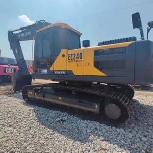 Excavadoras Usadas Originales Volvo EC 240 EC240 de Orugas Grandes, 24 Toneladas, EC240B EC240D, Excavadora de Segunda Mano en Venta - Product Image 2