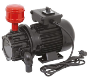 Bomba de Vacío de Hierro Fundido de Bajo Ruido, Unidad Completa con Manómetro para Uso en Salas de Ordeño - Product Image 3