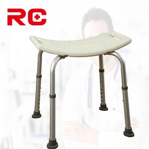 シャワーチェア調節可能ポータブル品質バス安全バスルーム安全椅子シニア大人と障害者 - Product Image 2
