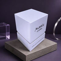 Boîte d'emballage de bougies personnalisées en gros, boîte cadeau rigide en papier de luxe avec insert pour pot de bougie parfumée haut de gamme