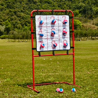 Accessoires de jeu de plein air, autocollants, en lancer magique, pour entraînement, Baseball, plage, sport, ventouse, lot de 50 pièces