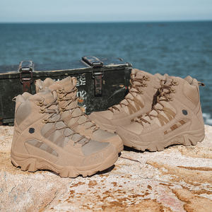 Large Size Autumn Winter New Men's <strong>Shoes</strong> Fashionable <strong>Sports</strong> <strong>Shoes</strong> Trendy <strong>High</strong> Top Tactical Boots Steel Toe Insulative Rubber - Product Image 1