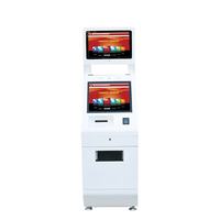 à commande automatique pour PC à écran tactile debout de 32 pouces, Kiosque interactif d'imprimante Android POS en libre-service
