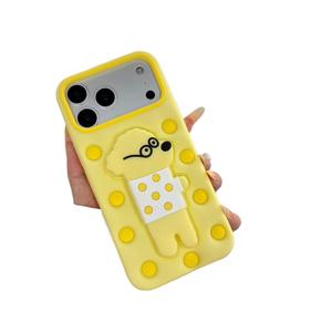 Funda de Silicona 3D con Diseño de Puntos para Teléfono Móvil, a Prueba de Golpes, con Temática Animal, para 18 17 16 15 <span class=keywords><strong>14</strong></span> 13 12 <span class=keywords><strong>PRO</strong></span> <span class=keywords><strong>MAX</strong></span> - Product Image 5