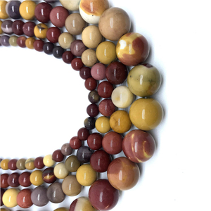Perles en vrac d'opale Mookaite <span class=keywords><strong>jaune</strong></span> naturelle de haute qualité, vente directe d'usine, 18-20mm, pour la fabrication de bijoux, effet œil de chat, sans rayonnement - Product Image 4