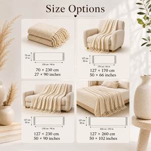 Custom Embroidered Knitted <b>Throw</b> Blanket with Name & Date, Textured Knit <b>Sofa</b> Blanket with Elegant Tassel Fringe, Wedding Gift - Product Image 5