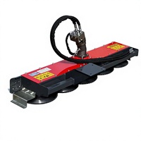 Scie hydraulique pour taille-haies, coupe-branches, coupe-arbres à disque, pour tracteur, chargeur frontal, mini-chargeuse ou chargeuse sur roues