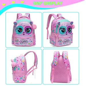 Sacs d'école Bunnyfly pour enfants, ensemble de sacs <span class=keywords><strong>à</strong></span> <span class=keywords><strong>dos</strong></span> <span class=keywords><strong>avec</strong></span> <span class=keywords><strong>sac</strong></span> <span class=keywords><strong>à</strong></span> lunch <span class=keywords><strong>isotherme</strong></span>, <span class=keywords><strong>sac</strong></span> <span class=keywords><strong>à</strong></span> <span class=keywords><strong>dos</strong></span> <span class=keywords><strong>avec</strong></span> plusieurs poches, retour <span class=keywords><strong>à</strong></span> l'école, cadeau idéal - Product Image 4