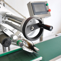 Machine d'étiquetage automatique personnalisée pour bouteilles, imprimante à transfert thermique, haute productivité, capable d'imprimer contenu, date, séparateur de page