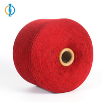 Low Price Wholesale Eco Friendly 30 Colors Carded Open End Recycled Cotton Polyester Blended Yarn Thread Ne20/1 16/1 for
