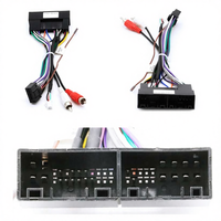 Câble d'alimentation pour autoradio Meihua pour Hyundai Kia Sorento/Accent/H1/Tuscon, câble de navigation GPS, adaptateur avec Canbus