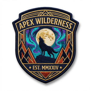 Parches Bordados Personalizados de Alta Definición con Gancho y Bucle para Arneses de Perro, Gorras de Camionero, Bolsas de Gimnasio y Uso en Exteriores - Product Image 1