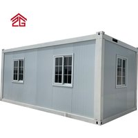 Maison préfabriquée Allstar de haute qualité en conteneur à ossature en acier avec porte en panneau sandwich pour magasin, bureau ou villa