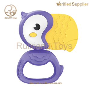 Ensemble de <span class=keywords><strong>9</strong></span> jouets sensoriels pour bébé sans BPA, jouets à mâcher et hochet doux pour l'éducation précoce avec boîte de rangement pour hibou, idée <span class=keywords><strong>cadeau</strong></span> pour la récréation des nouveau-nés - Product Image 4