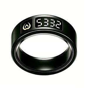 Smartwatch con Contatore Anello, Cinque Avvisi di Vibrazione, Display del Contatore Orario, Schermo Elettronico, Design Resistente all'Acqua, Compatibile - Product Image 2