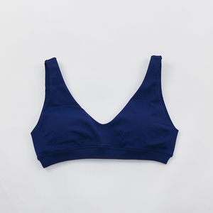 <span class=keywords><strong>Reggiseno</strong></span> sportivo da donna con scollo a V e <span class=keywords><strong>schiena</strong></span> <span class=keywords><strong>scoperta</strong></span>, top senza cuciture per palestra, yoga, crop top con imbottiture rimovibili e push-up - Product Image 4