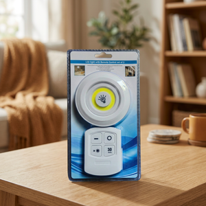 Lumière LED en plastique moderne avec télécommande, lot de 3, AC 220V 50Hz, pour usage domestique, modèle 05975 - Product Image 3