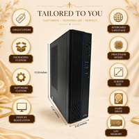Ordinateur de bureau commercial domestique E700-ZD avec processeur Zhaoxin, interfaces riches, personnalisation flexible pour les entreprises