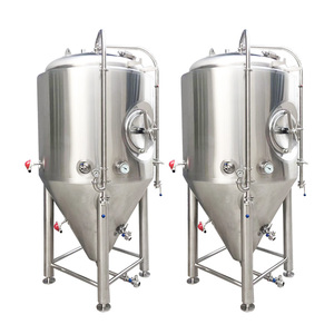 Cuve de fermentation SUS 304 20T avec moteur à roulement à billes pour réservoir sous pression, capacité de 5000L pour une production élevée de bière et de vin, usage domestique - Product Image 1