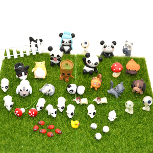 Seis decoraciones de hadas, kits de adornos de paisaje de jardinería para niñas, juguetes de jardín en miniatura, india - Product Image 3