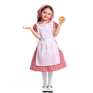 Costume de cosplay de Cendrillon pour enfants, robe de carnaval classique pour filles, cape de jeu de rôle fantaisie - Product Image 6