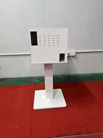 Support d'imprimante pour photomaton OEM avec support pour appareil photo selfie, machine photomaton pour fêtes et événements, nouvelle conception d'imprimante