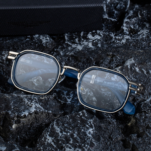 Occhiali <span class=keywords><strong>da</strong></span> <span class=keywords><strong>Sole</strong></span> Partagas all'Ingrosso, Design Elegante e alla Moda, Logo Personalizzato, <span class=keywords><strong>Montatura</strong></span> Metallica Piccola, Protezione UV400 per Uomo - Product Image 3