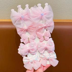 Barrettes à cheveux pour enfants, barrettes à cheveux mignonnes pour bébés, barrettes à cheveux pour petites filles pour une <span class=keywords><strong>coiffure</strong></span> sans dommages, accessoires pour la tête de princesse - Product Image 3