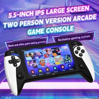 Consola de Juegos Portátil Gamegaga X9, 1500 mAh, Pantalla HD de 5.5 Pulgadas, Sistema de Videojuegos Retro Portátil, 3000 Juegos, 9 Emuladores