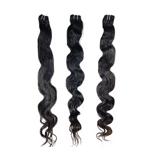 100% Unprocessed Raw <b>Cheap</b> Natural Bundles Vendor Virgin Hair Color Machine Double Weft Long Bodywave Indian Human Hair - Product Image 1