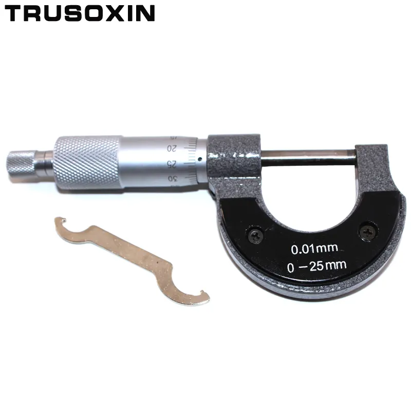 Welding Tools Outside Micrometer 0-25mm/0.01 Carbide Standards Metric Screw Thread Gauge Caliper Measuring Tools