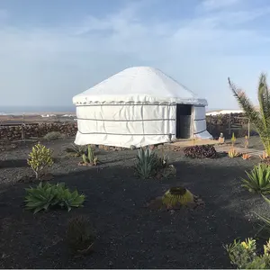 Mongolia Nomadic Style Traditional Tourism Camping Yurt Tent