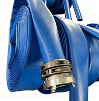 Tuyau plat flexible de haute qualité, de qualité supérieure, robuste, de qualité industrielle, pour l'irrigation agricole, le transfert d'eau, durable