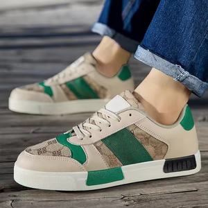 Excelentes Zapatillas Retro para Hombre, Tendencia de Moda, Parte Superior de Cuero Genuino, Suela de Goma Antideslizante, Zapatos Deportivos al por Mayor - Product Image 4